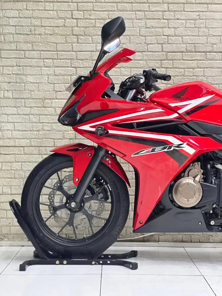 Odo 4rb Simpenan!!Honda CBR 500cc 2016 Full Paper Red Mulus-Mustika