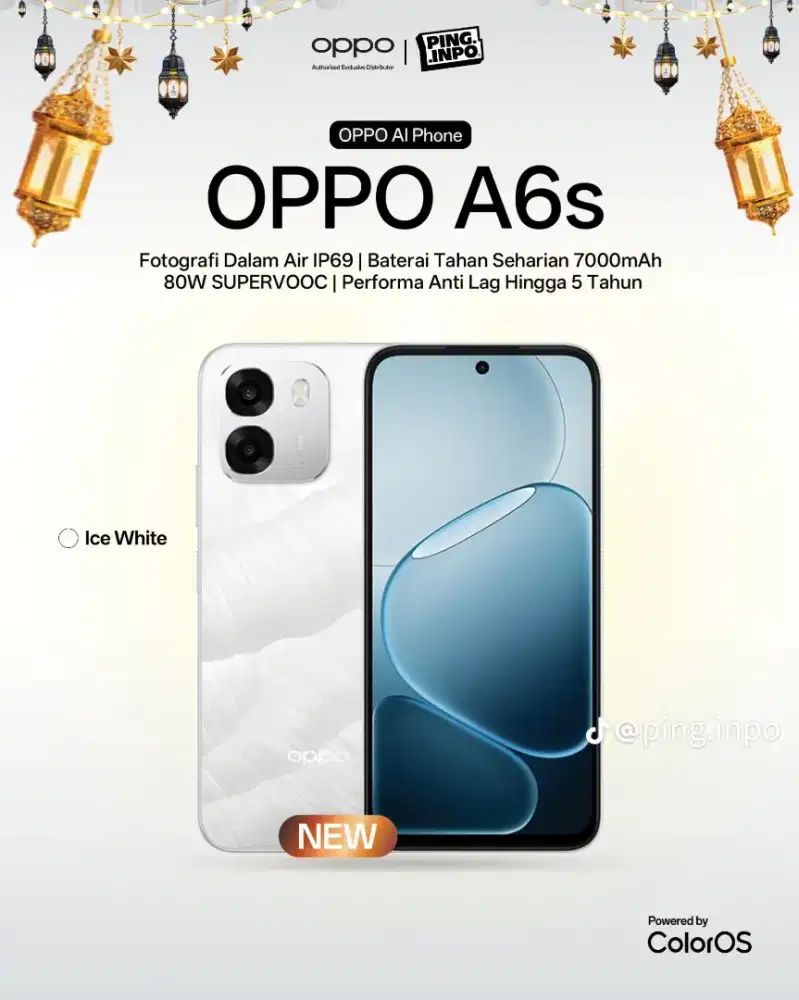 Promo OPPO A6s, Garansi Resmi OPPO, Free Enco,Free Oppo Care