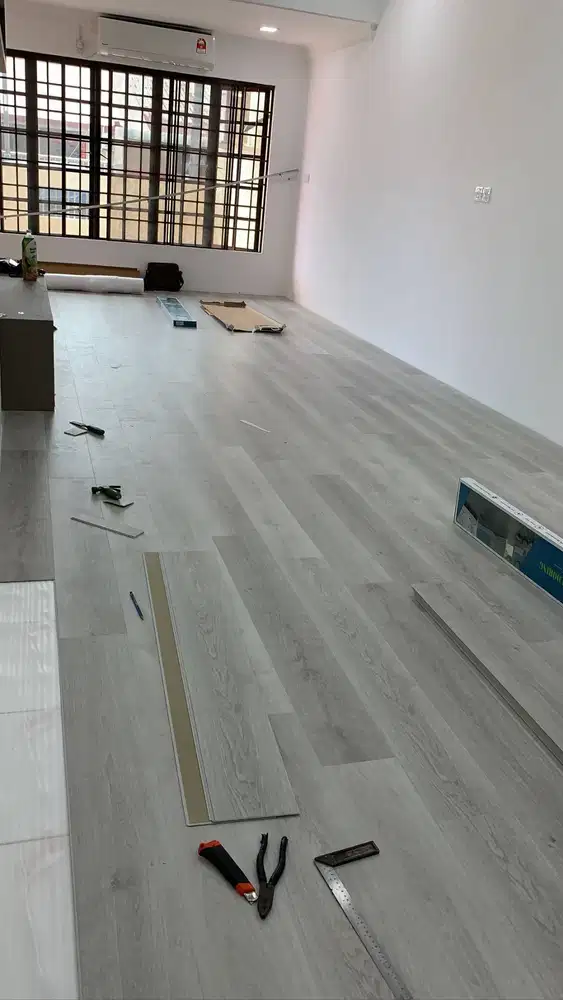 Jasa pemasangan lantai vinyl