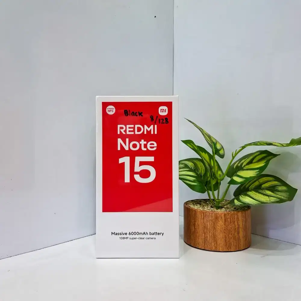 Redmi Note 15 8/128 Baru Segell Bergaransi Resmi