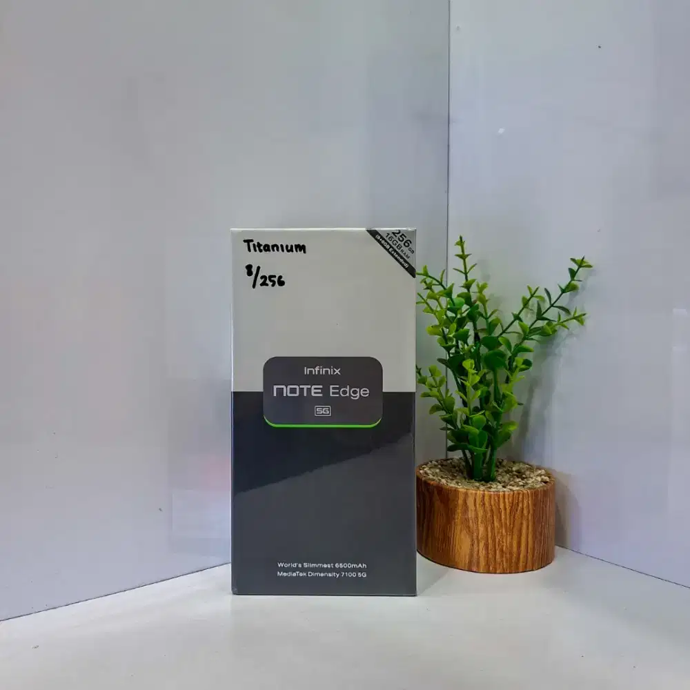 Infinix Note edge 5G 8/256 Baru Segell Bergaransi Resmi