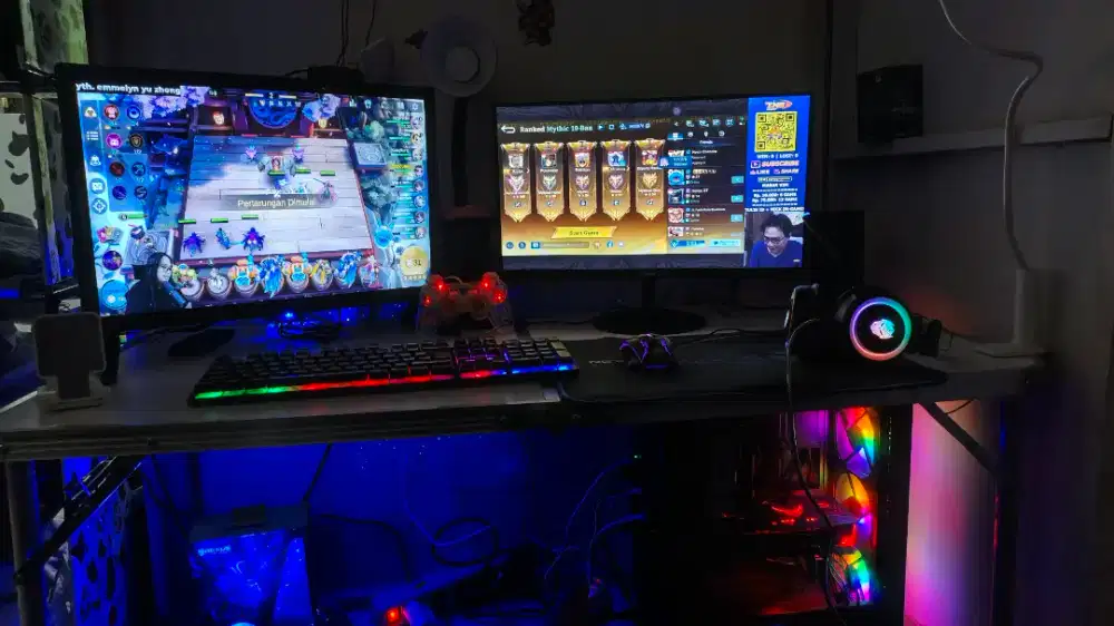 Jual Cepat pc gaming rayzen 5 5600
ram 32gb Ddr4 3600mhz vga rx 6700xt