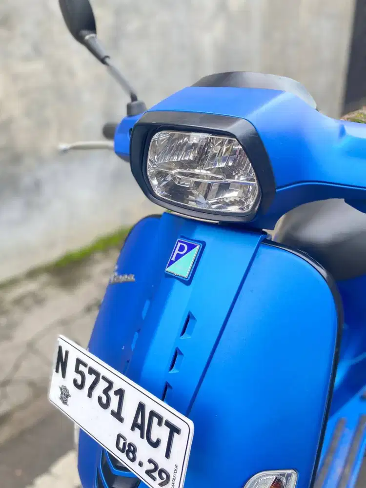 Vespa S IGet 125 Biru Doff - 2021