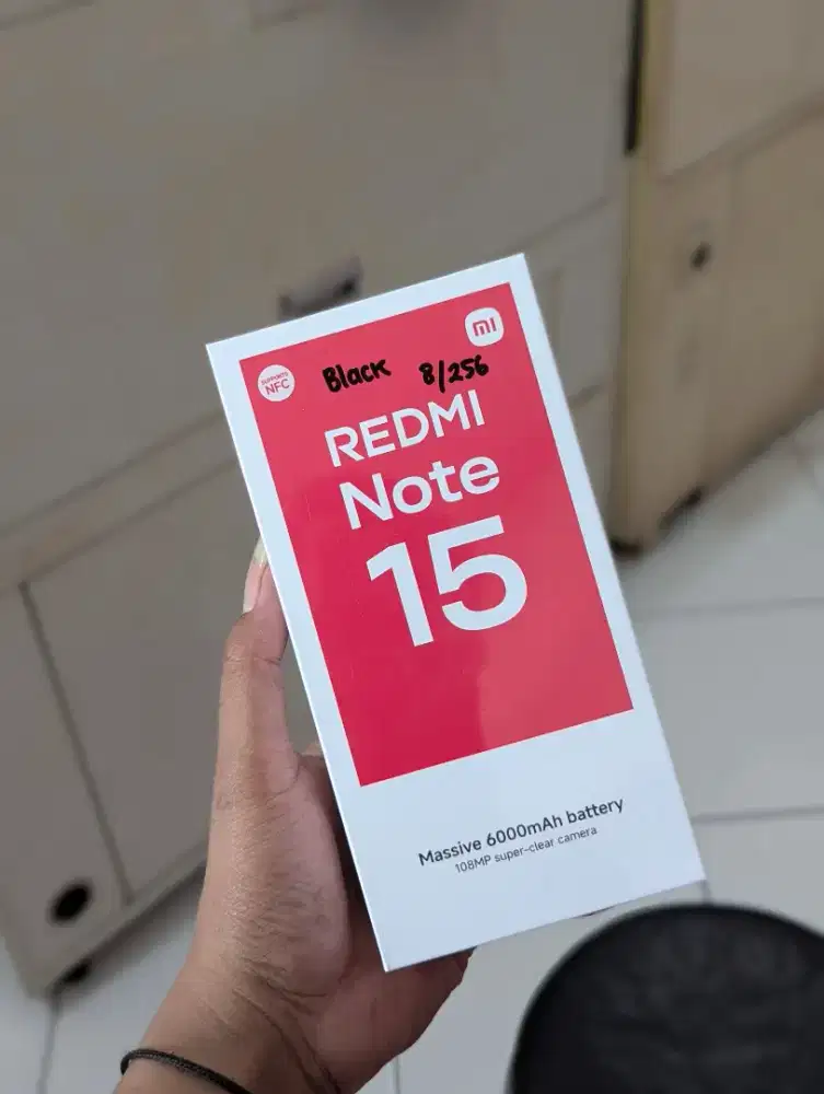 Redmi Note 15 8/256 Baru Segell Bergaransi Resmi