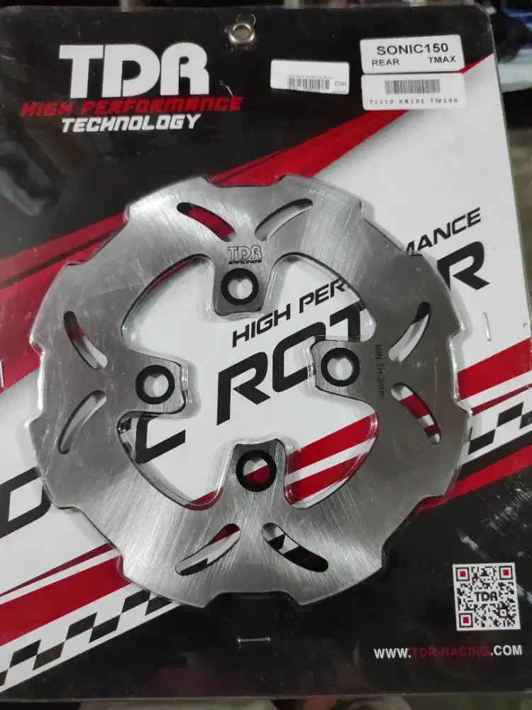Cakram Belakang TDR sonic 150 supra x 125 model TMAX