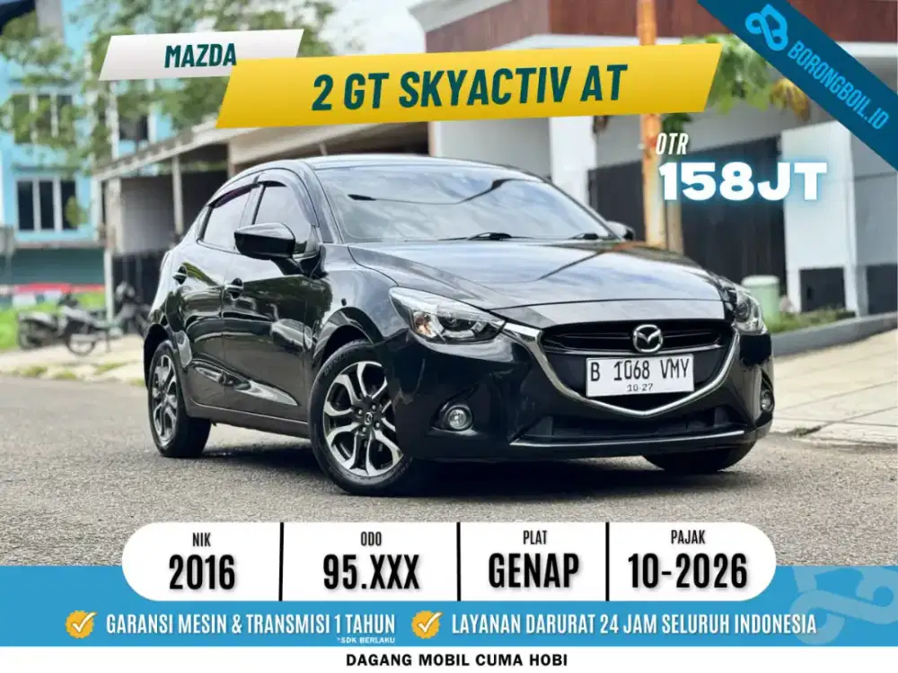 [TERMURAH] Mazda 2 GT Skyactiv AT 2016