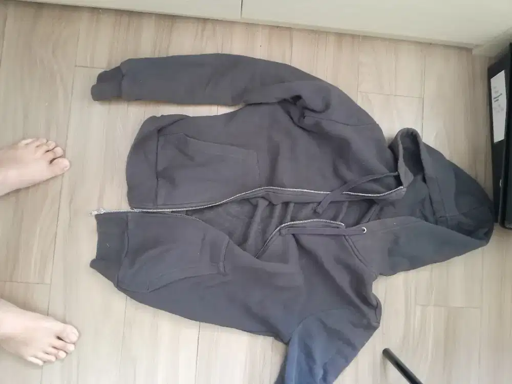 Jaket hoodie h n m original