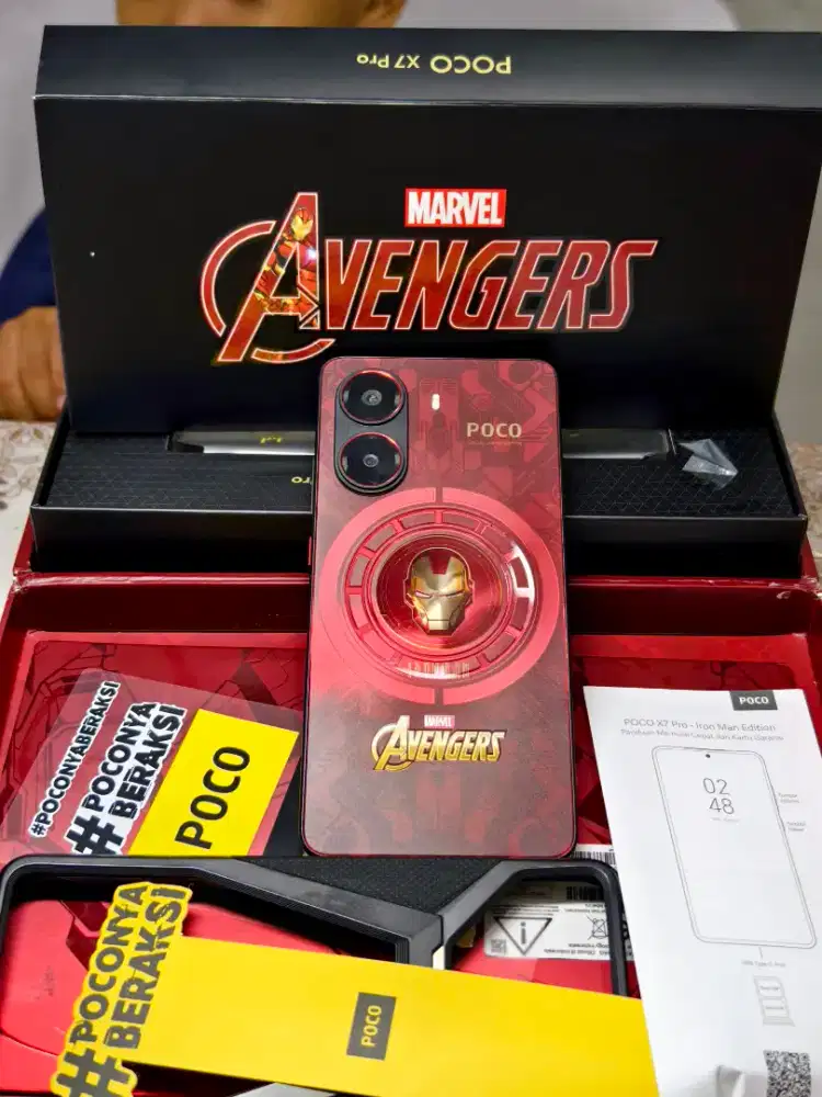 Poco X7 Pro 12/512 Ironman Edition Lengkap