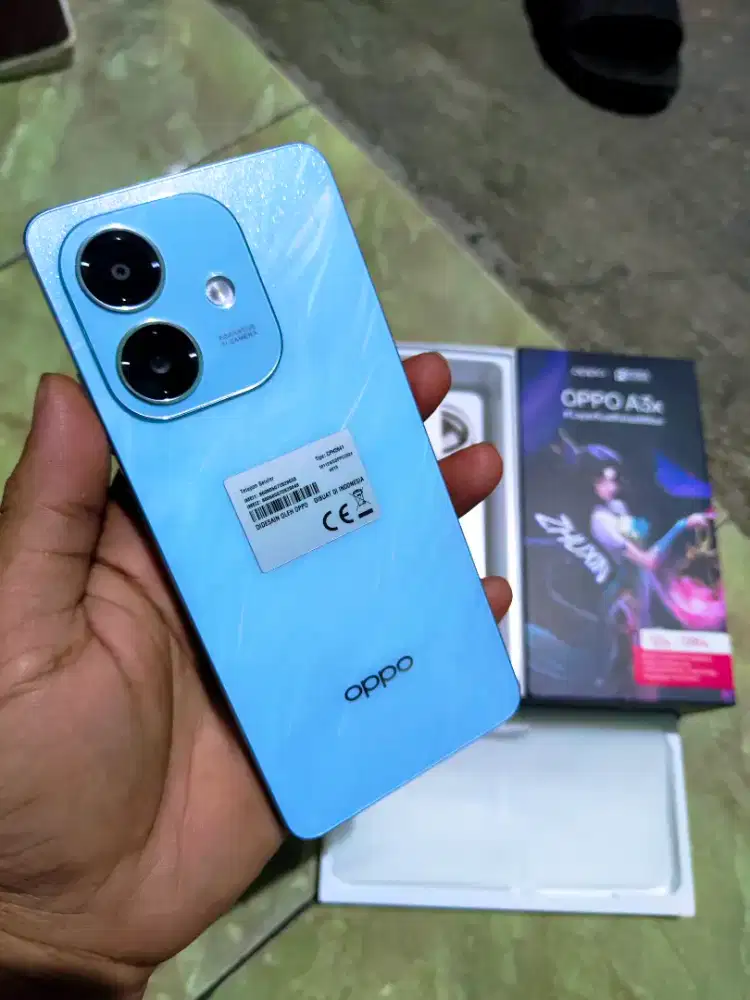 Oppo A3x 6/128 Pemakaian 1minggu Lengkap