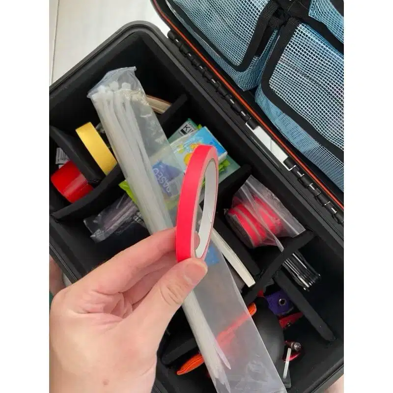 Fluorescent tape 10mm x 10m