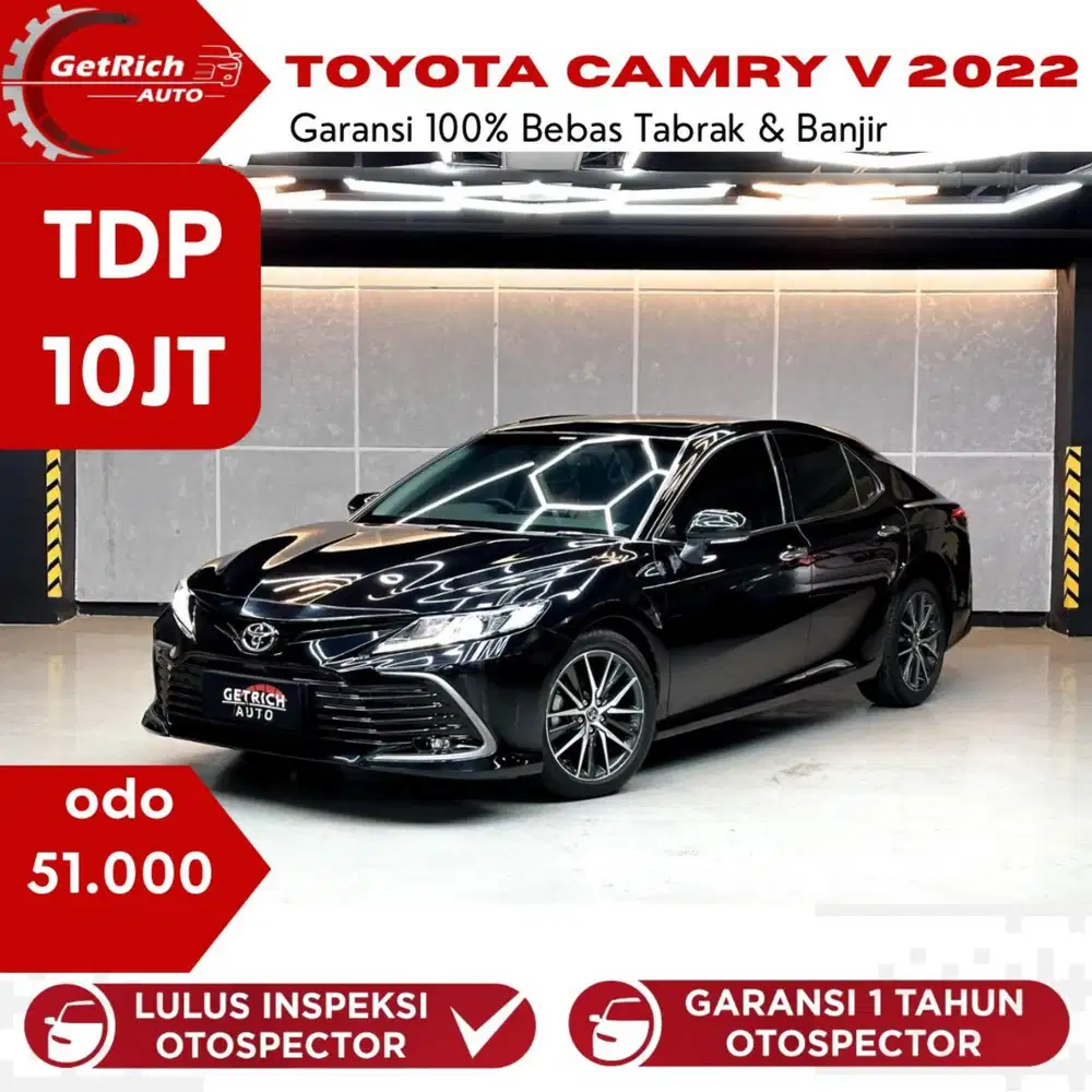 Low km 50Rb!!!Toyota Camry 2.5 V   Hitam  2022