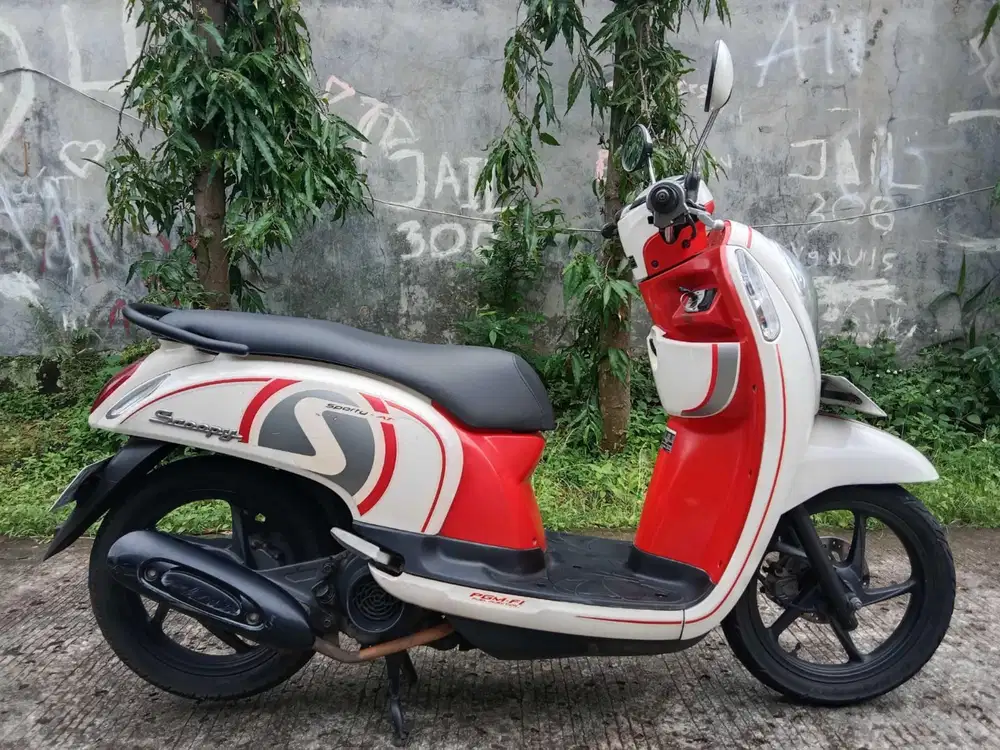 Honda Scoopy fi th 2014 pajak hidup panjang