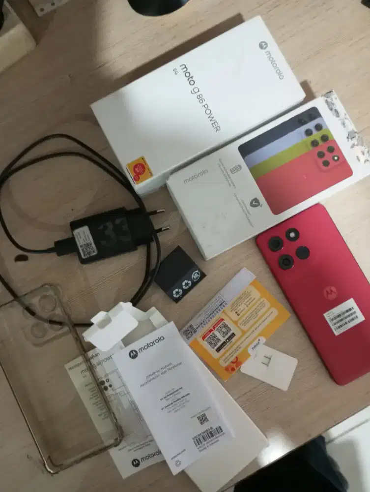 Motorola g86 Power 5g 8/256 greess lengkap garansi