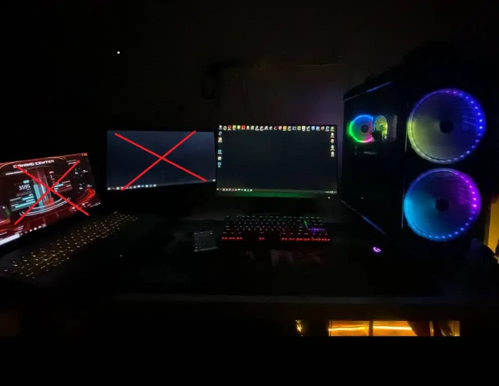 DI JUAL PC RAKITAN DEWA (FULL SET), HARGA MURAH (BU)