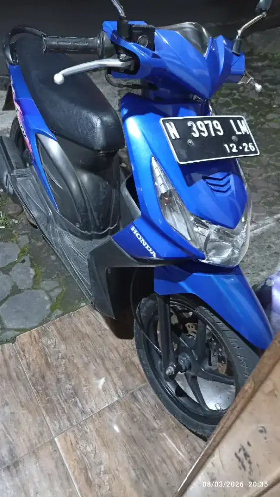 Beat karbu warna birux cinta plat N batu