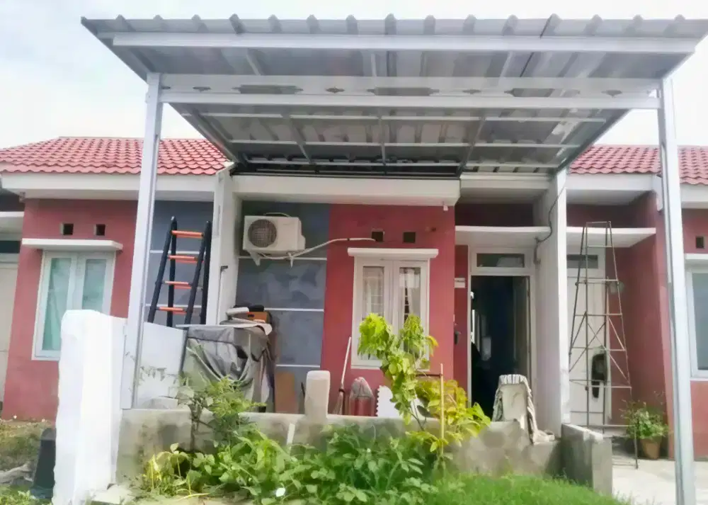 Kanopi rangka baja ringan