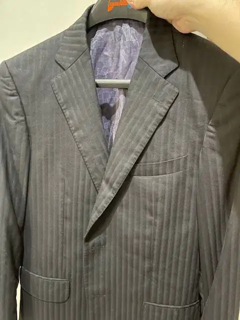 Jas Givenchy Biru Uk L siap paka