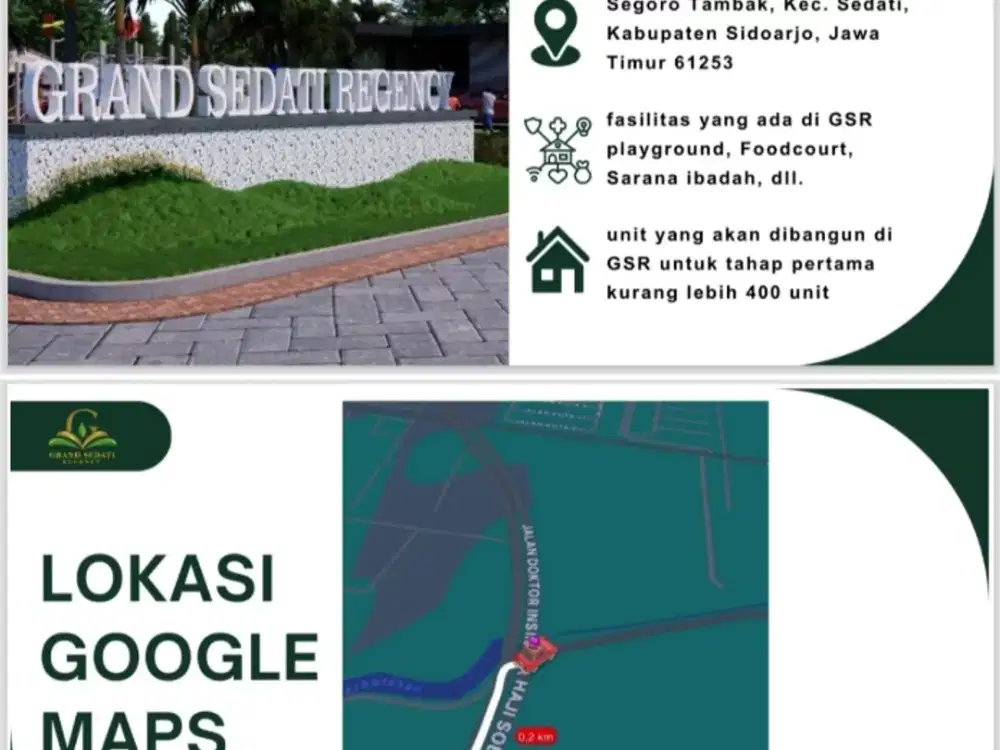 Grand Sedati Regency, Oasis di Batas Kota Surabaya