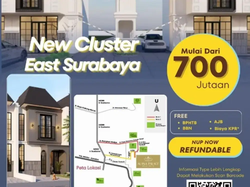 Alana Palace Regency - Cluster Perumahan strategis di tepi OERR