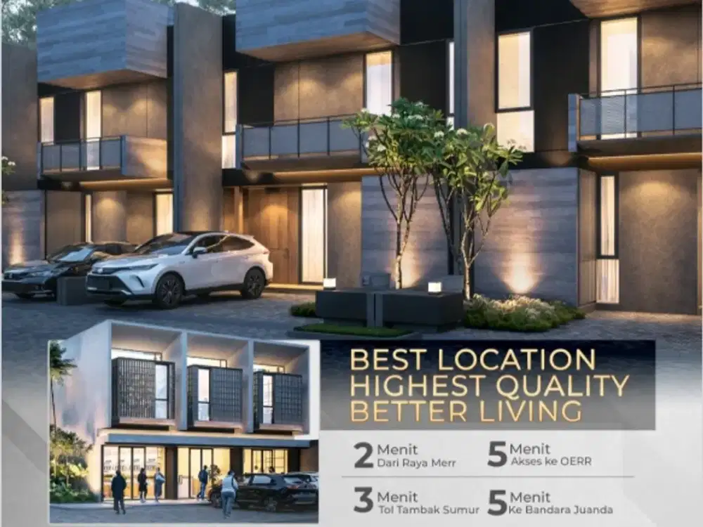 Central Park MERR, Rumah berkualitas di lokasi strategis