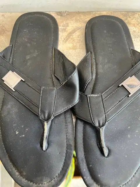 Sandal Pedro  siap pakai  hitam  uk 43