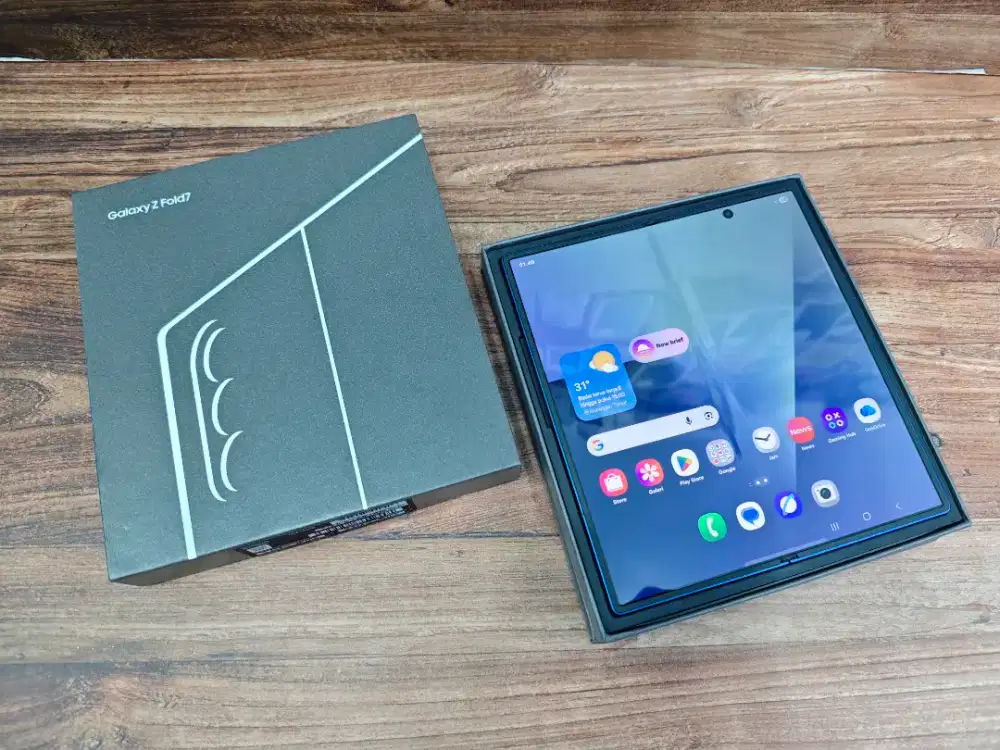 Samsung Galaxy Z Fold 7 Blue 12GB 256GB Ex Sein Garansi ON Bisa COD