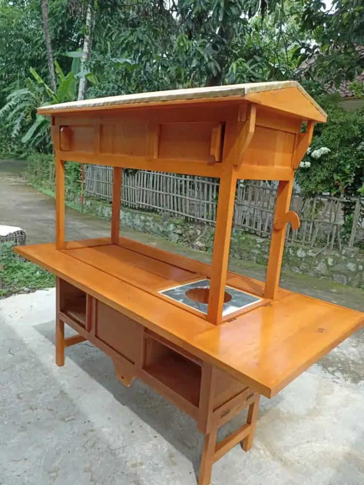 Sedia Gerobak Angkringan, Bakso Mie Ayam, Bubur, Sate, Soto, Pecel dll