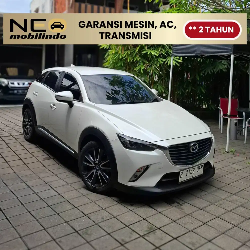 [ Garansi Mesin Matic } MAZDA CX-3 2.0 TOURING BENSIN AT 2017 PUTIH
