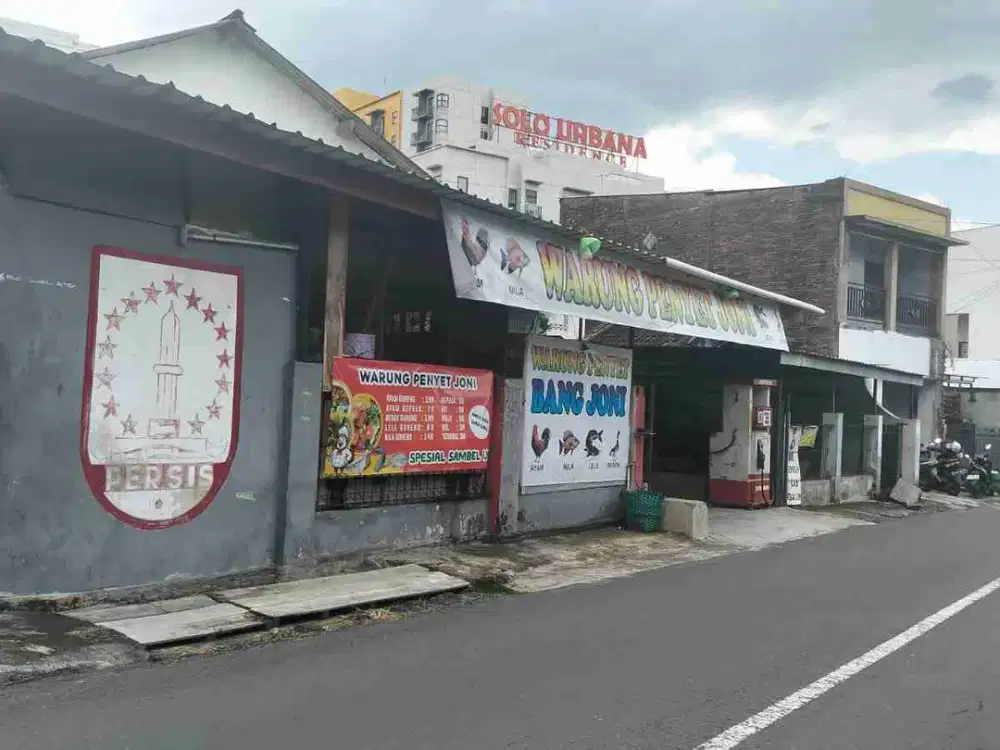 jual tempat usaha belakang uns jebres solo
