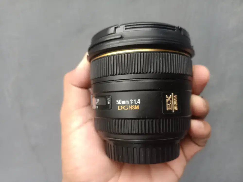 Lensa Fix Canon 50mm F1.4 Sigma DG HSM