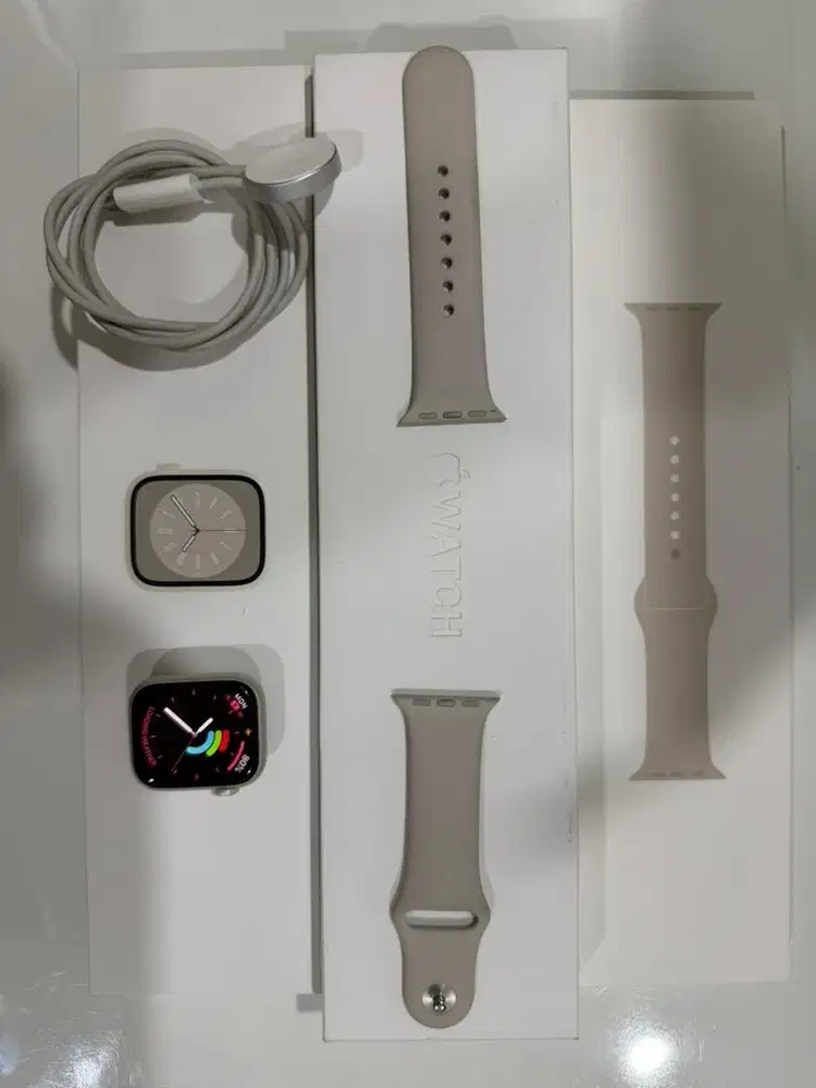 I Watch Series 8 Ukuran 41 MM Warna Statlight