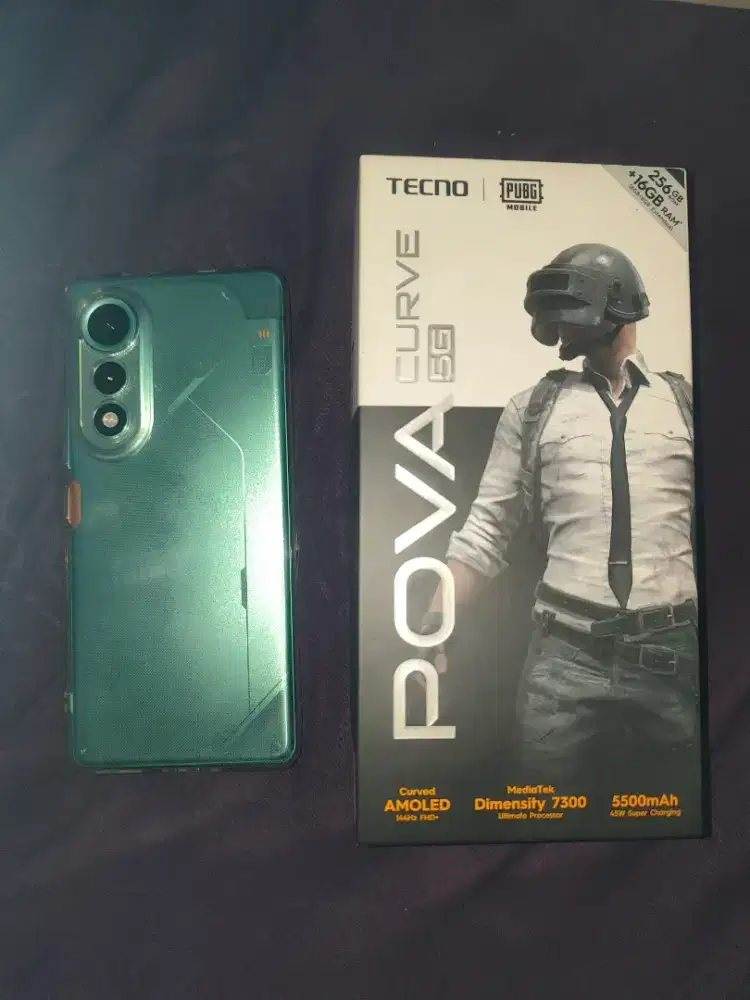 Tecno Pova Curved 5G 8/256 Lengkap
