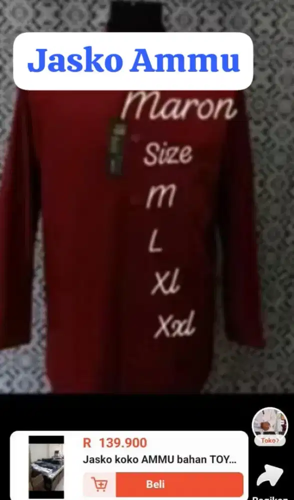 jasko Ammu sisa shopee