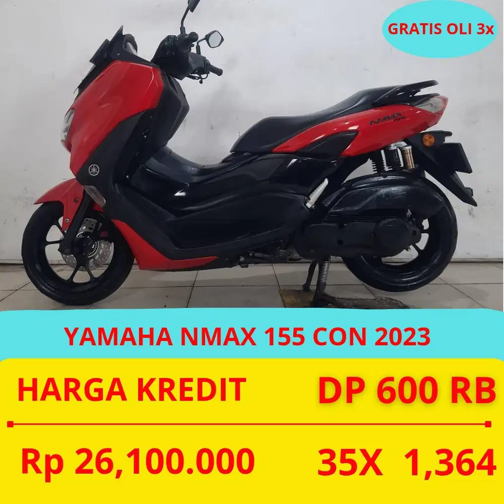 PROMO SUKSES MOTOR YAMAHA NMAX 155 CON 2023 DP MURAH 600 RIBU GUYSS