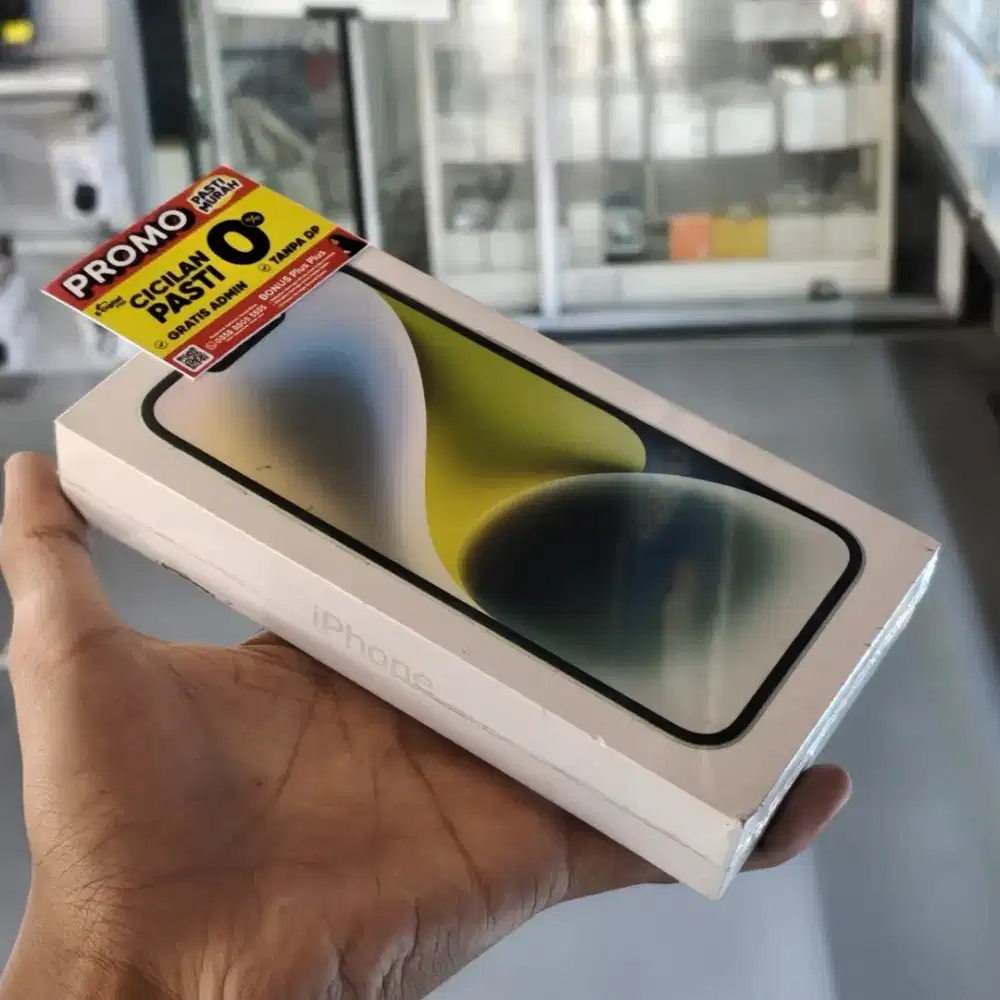 IPHONE 14 128 RESMI IBOX BONUS PELINDUNG LAYAR