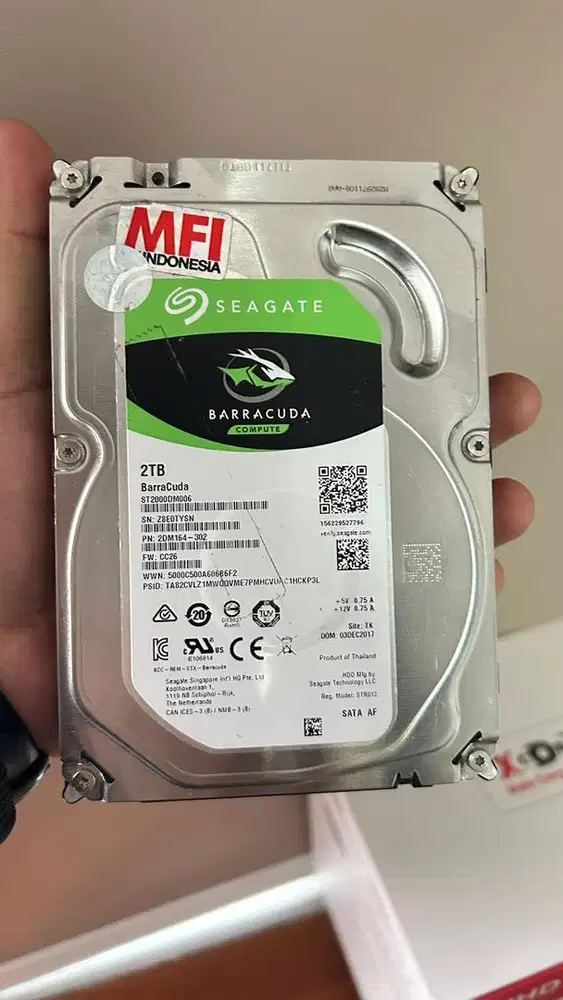 Jual Hardisk 2 TB seagate. sentinel 100% sehat