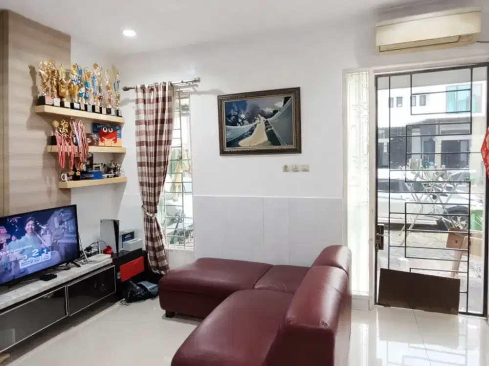 Rumah Casa Jardin Cengkareng Cluster Fitonia 6x15 3KT Full Furnish SHM Bisa KPR