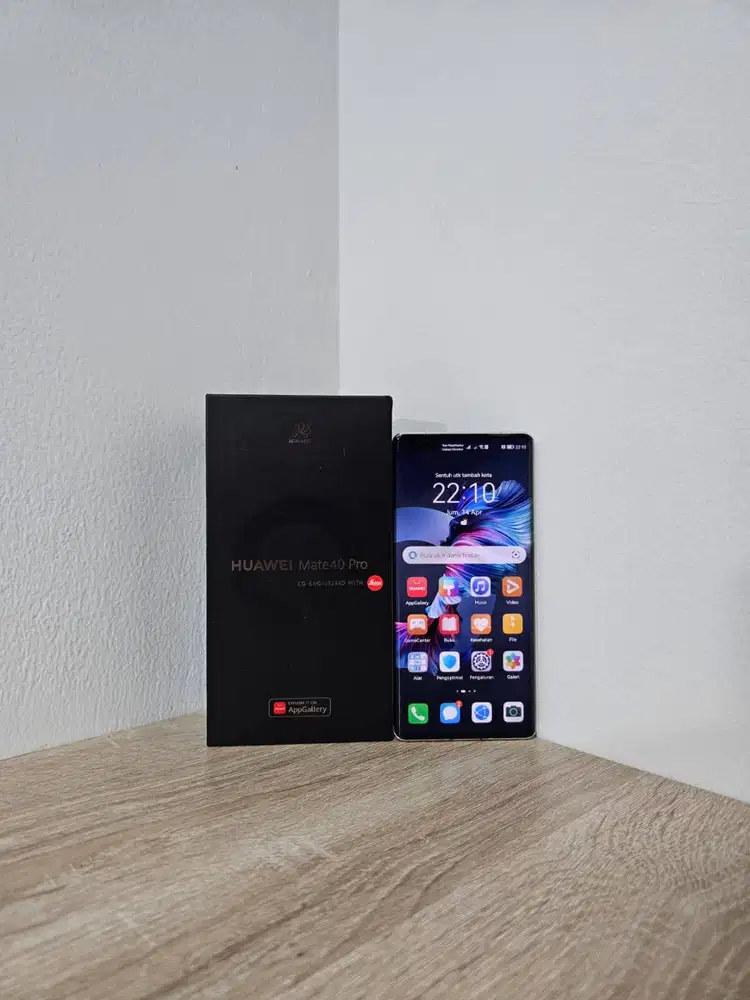 Huawei Mate 40 Pro 5G 8/256 Ex Resmi Fullset Silver 8GB 256GB Leica