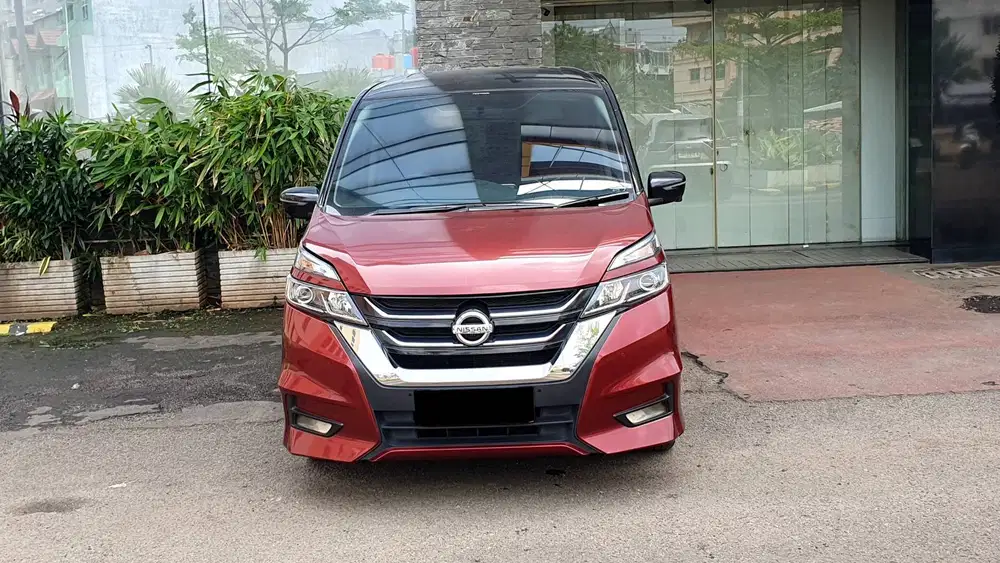 Nissan Serena 2.0 HWS Highway Star AT Merah 2022 Like New Record