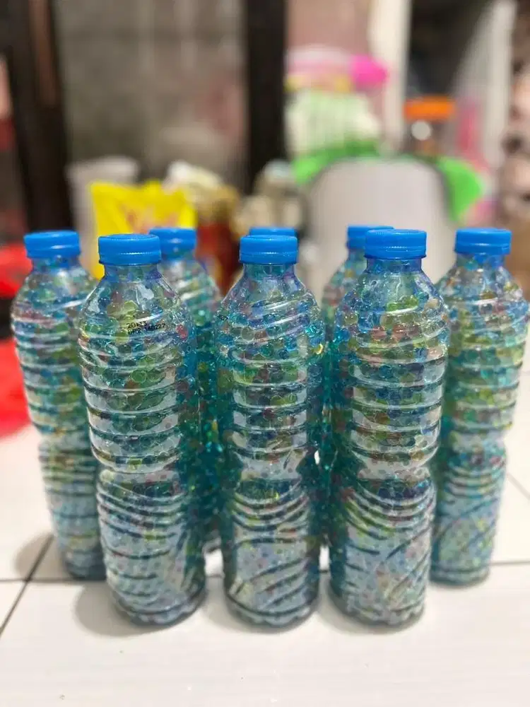 Refill Jelly Ball Warna Warni 7-8mm 600ml – Isi Ulang Mainan Gel Ball