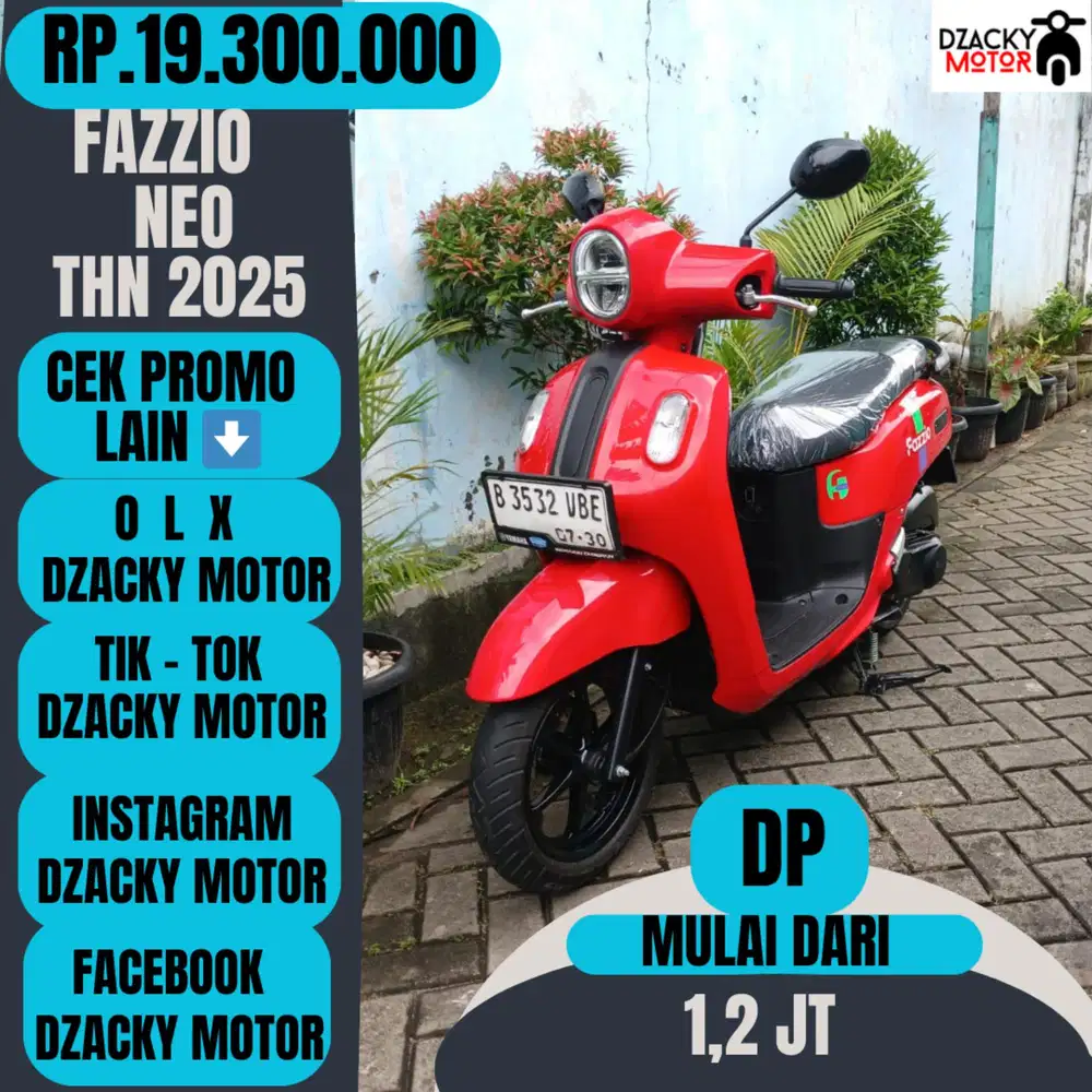 FAZZIO NEO THN 2025 SECOND LIKE NEW