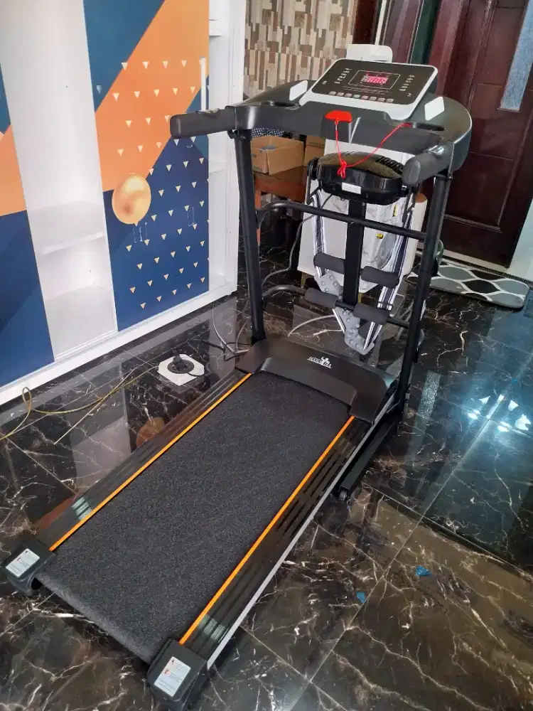 ELEKTRIK TREADMILL 3 FUNGSI MASSAGER ALAT FITNESS BARU