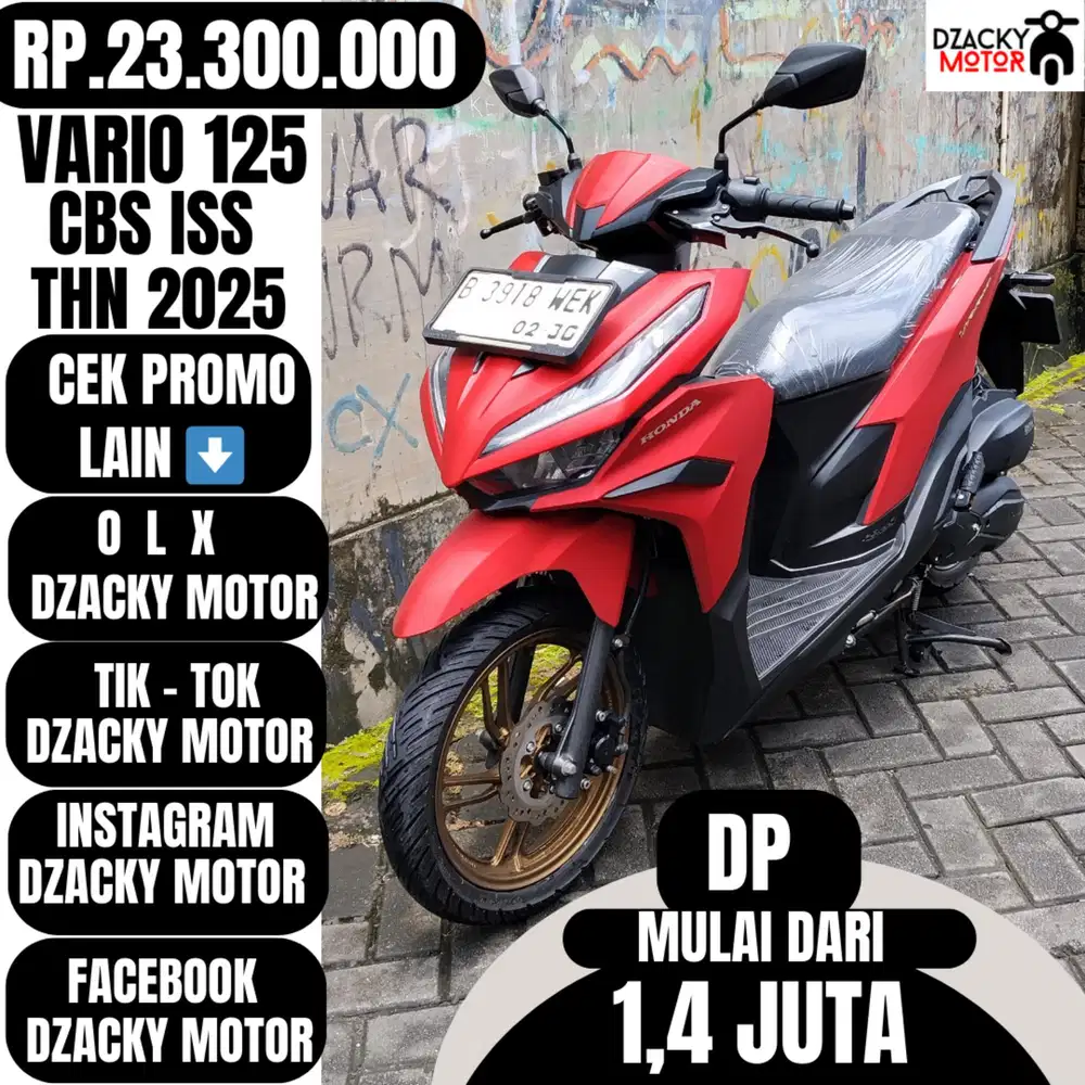 VARIO 125 CBS ISS 2025 SECOND LIKE NEW