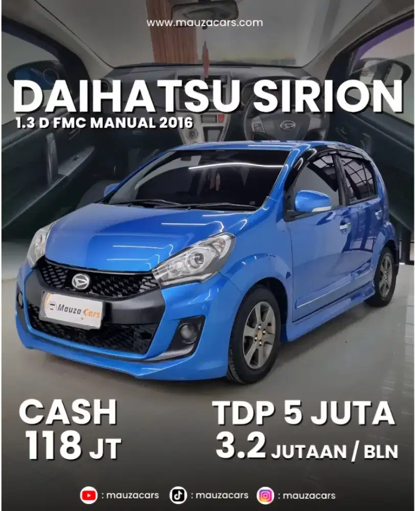 Daihatsu Sirion 2016 Bensin