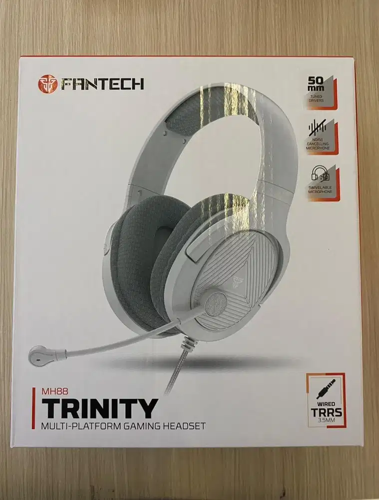 Fantech Headphone MH88 Trinity White/Pink/Black