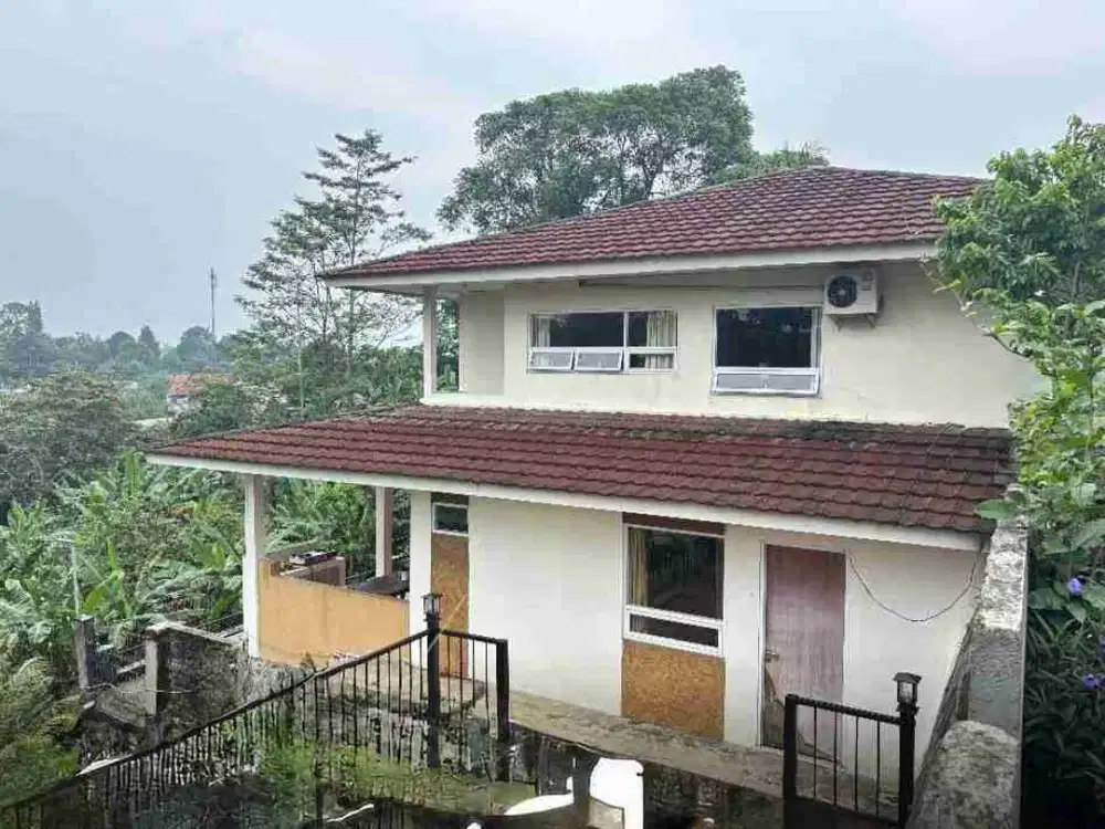 Vila Luas 1,1 Ha di Lawanggintung Bogor – View Alam Asri, Cocok Villa Pribadi / Resort / Investasi