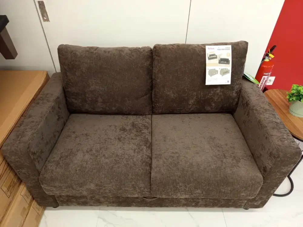 PROMO SOFA STORAGE 2 SEATER