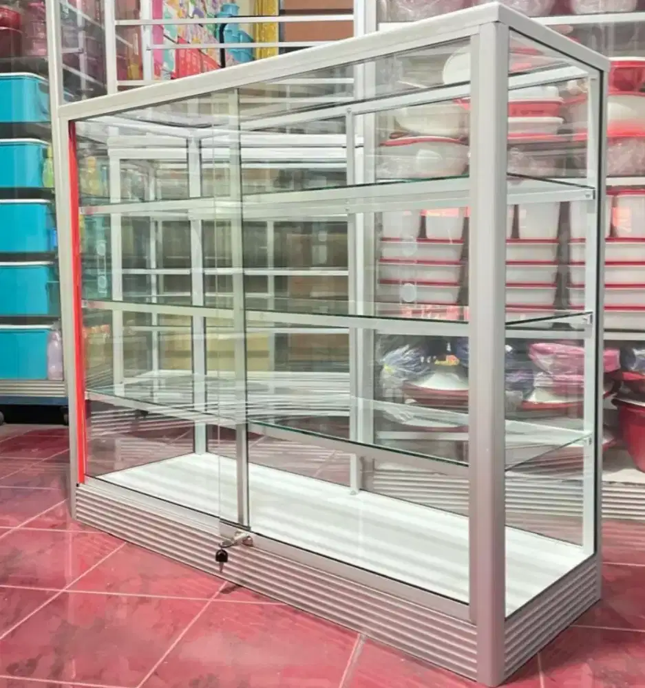Jual Etalase Kaca Untuk Toko dll Panjang 1,2 M