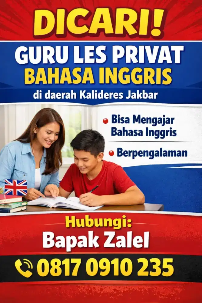 URGENTLY NEEDED – PRIVATE ENGLISH TUTOR FOR GRADE 3 STUDENT