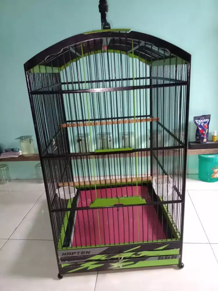 Jual sangkar burung kondisi bagus 90persen